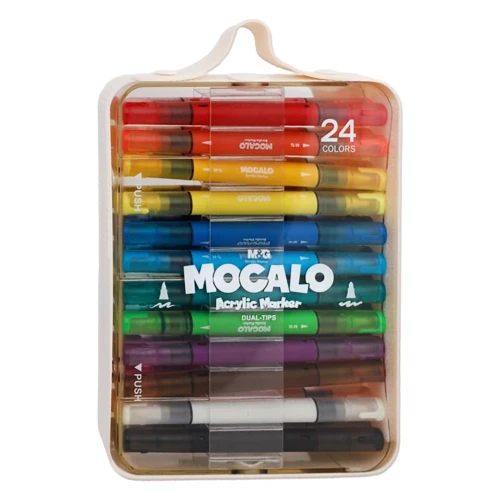 mocalo dual tips 24 kolorów