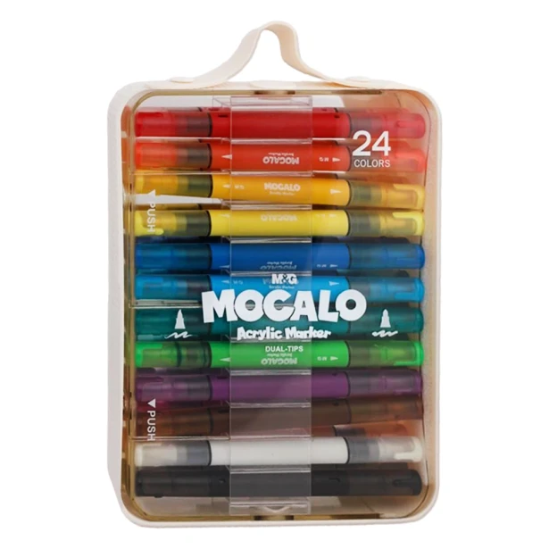 mocalo dual tips 24 kolorów