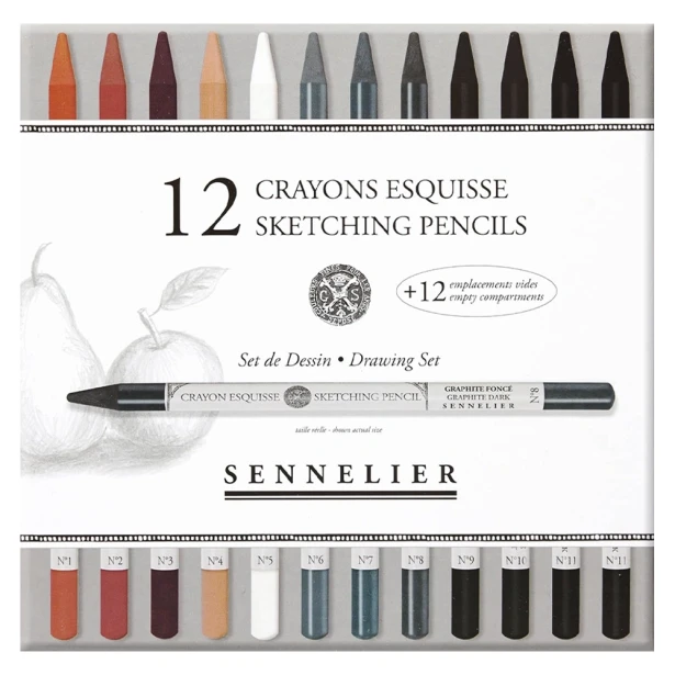 sennelier zestaw 12