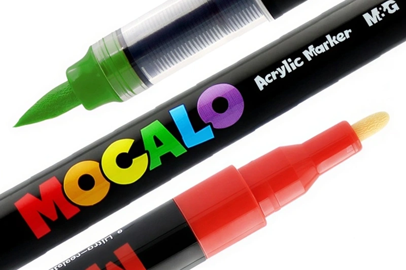 Mocalo pisaki akrylowe