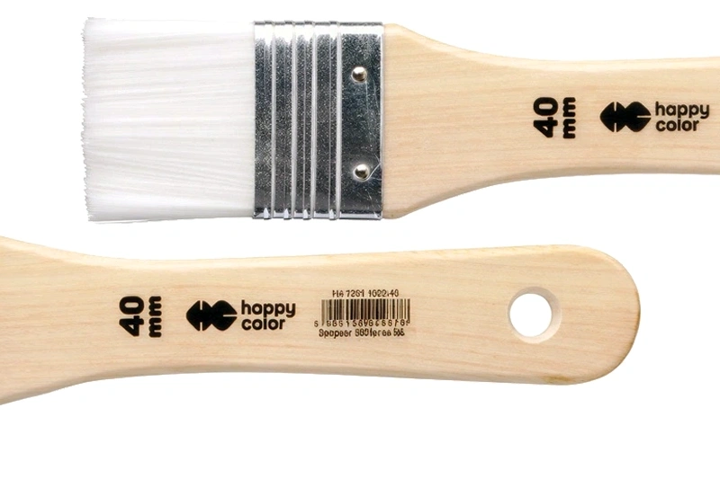 Pędzle Happy Color Nylon Szeroki