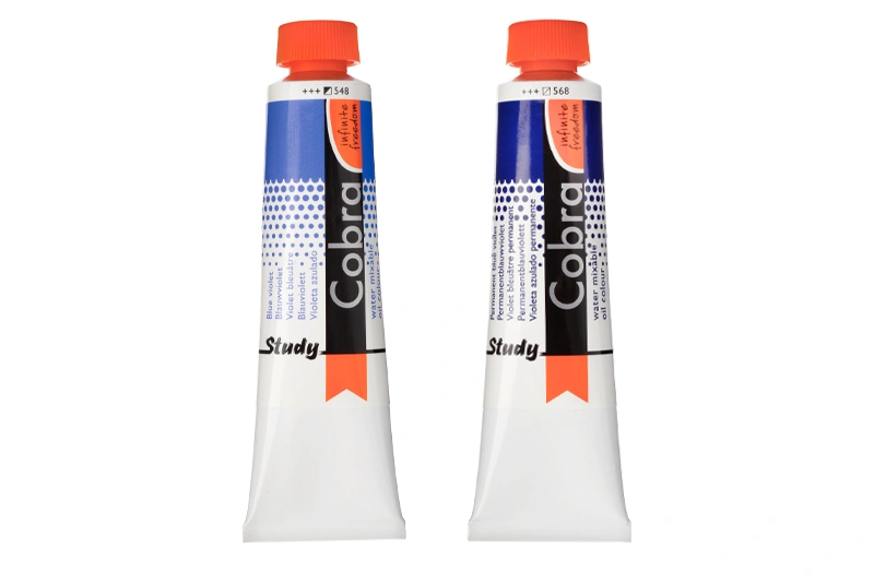 Wodorozcieńczalne farby olejne Talens Cobra Study 40 ml