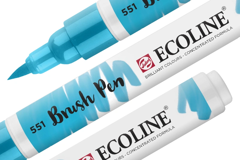 Pisaki Ecoline brush pen