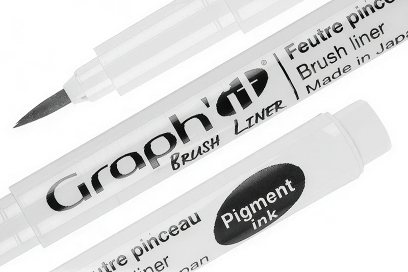 Pisaki pędzelkowe Brush Liner