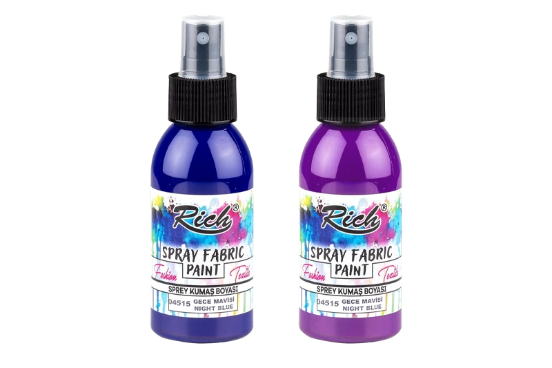 Farby w spray'u do tkanin Rich