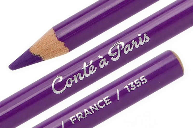 Pastel sucha w kredce Conte a Paris