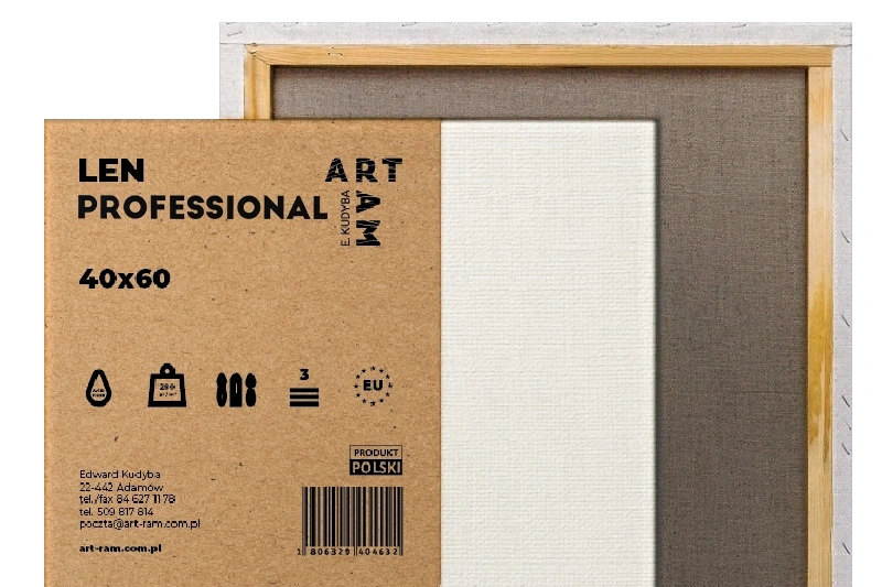 Podobrazia lniane Professional