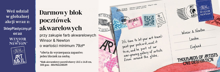 konkurs art mail winsor newton watercolour