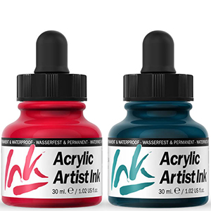 vallejo acrylic artist ink 30 ml