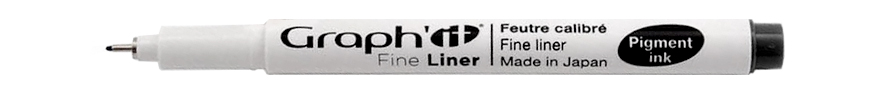 cienkopis graphit fineliner