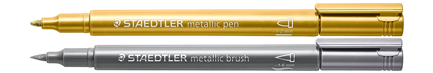 staedtler metallic pen