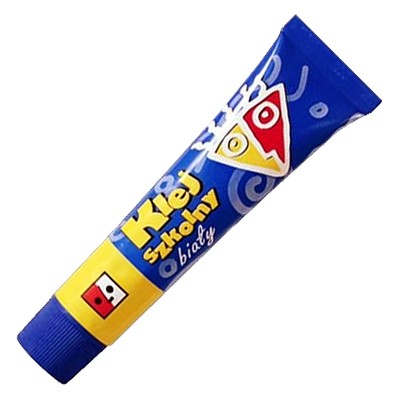 Klej szkolny biały, tuba 50g