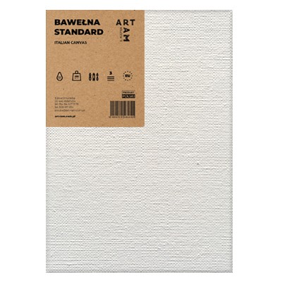18 x 24 cm, podobrazie bawełniane Standard