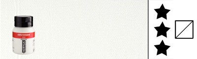 104 Zinc white, farba akrylowa Talens Amsterdam, 500 ml