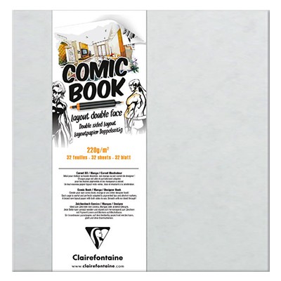 Blok do markerów Comic Book 22 x 22 cm, 32 ark.