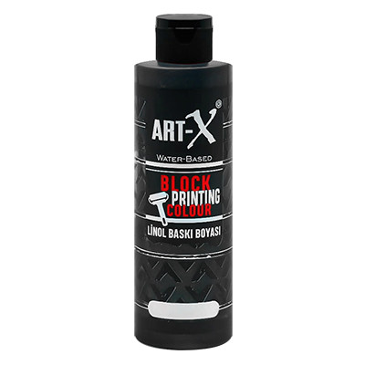 Black – wodna farba do linorytu ART-X Rich 240 ml