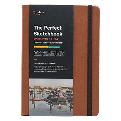 Blok The Perfect Sketchbook Portrait CP Etchr 300 g/m², B5