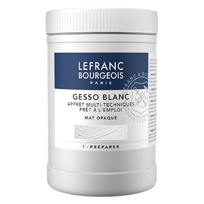 Gesso, grunt akrylowy LeFranc & Bourgeois, 1 litr